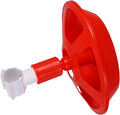 Totority Automatic Poultry Waterer with Chick-Friendly Design Efficient Water Use and Consistent Flow for Chickens Ducks Quail Semi-Automatic Water Dispenser for Chicks in Household Coop