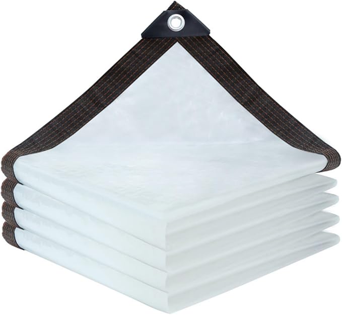 Multipurpose Reinforced Chicken House Tarp Thermal Insulation Cover with Fastening Rope for Garden Use Reinforced Edges Coops Tarp