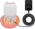 Heated Chicken Waterer Cord – Freeze-Proof Poultry Water Heater for Winter, Prevents Water Freezing in Drinkers for Chickens, Ducks, Rabbits & Small Animals - 1 Pack (Excluding Chicken Waterer)