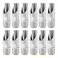 12 Pieces Pig Nozzle Nipple Drinker Stainless Steel 1/2" NPT Water Feeder for Sows Piglets
