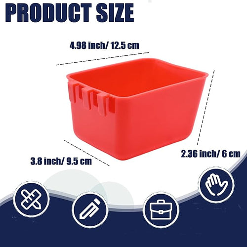 10 Pcs 16 Oz Cage Cups Chicken Feeder Waterer Chicken Water Cups Rabbit Feeder