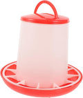 HEMOTON Poultry Feeder Chick Feeder Easy to Clean Hanging Design for Chickens and Other Poultry No Waste Automatic Food Dispenser and Feeding