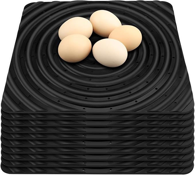 10 Pack Washable Nesting Pads Chicken Nesting Boxes Chicken Bedding for Chicken Coop, 13 x 12 inch