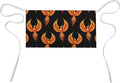 Short Aprons for Servers Unisex Chef Works Waitress Apron with 3 Pockets