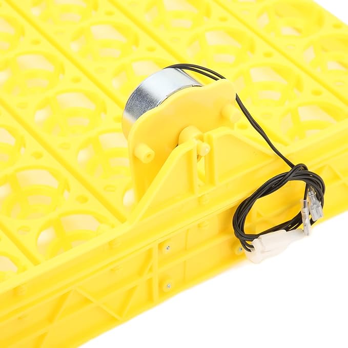 Automatic Egg Turner, 110V Swing Around 45 Degrees to Turn the Egg Tray Egg Hatching Tray 56 Eggs Fully Automatic Incubator(110V)