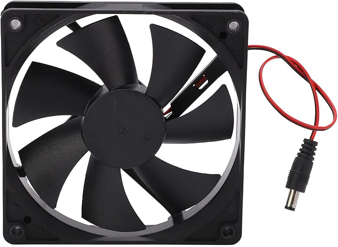 Solar Powered Fan, Water Proof High Conversion Rate Mini Solar Fan, Solar Powered Chicken Coop Fan for Greenhouse, Shed, Garage, Attic, Barn, Workshop