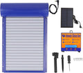 EVTSCAN Automatic Chicken Coop Door Opener with Timer - Automatic Control and Solar Powered Chicken Door, Aluminum Chicken Coop Accessories for Protecting Chicken