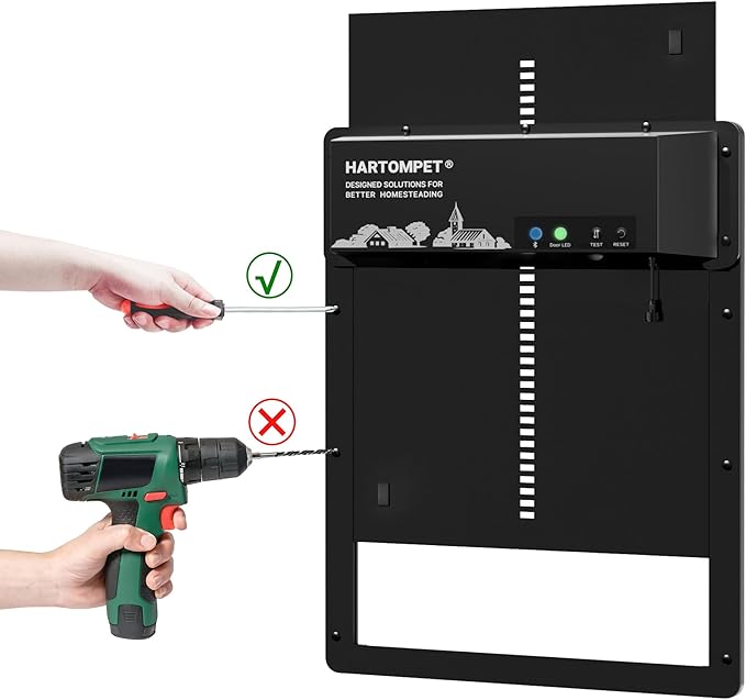 HP Accessory Kit for Automatic Chicken Coop Door - Spare Parts Pack Ready for Unexpected Needs