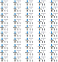 50PCS Automatic Water Rabbit Nipple Drinker Feeders for Rabbit Guinea Pig Ferret Rat Mouse Poultry Watering System (Blue)