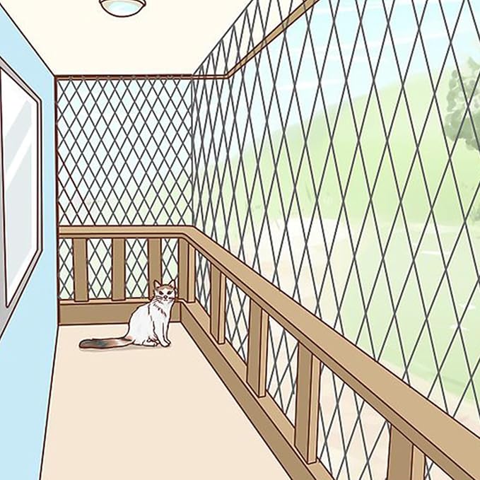 20x20ft Bird Netting for Chicken Coop Poultry Netting 1/2 inch Mesh Heavy Duty Chicken Coop Cover Netting Roof Hawk Proof Bird Netting for Garden Protection Fruit Tree Netting Against Squirrels Deer