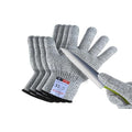 2 Pairs Cut Resistant Gloves for Kids 4-6 Years, Level 5 Protection Cutting Gloves Food Grade for Cooking, Whittling, Wood Carving, Gardening and DIY(Grey-XXXS)