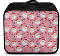 Rnyleeg Pink First Aid Kit Empty First Aid Bag for Home Christmas Santa Medical Kit for College Dorm Cute Portable Emergency Trauma Kit