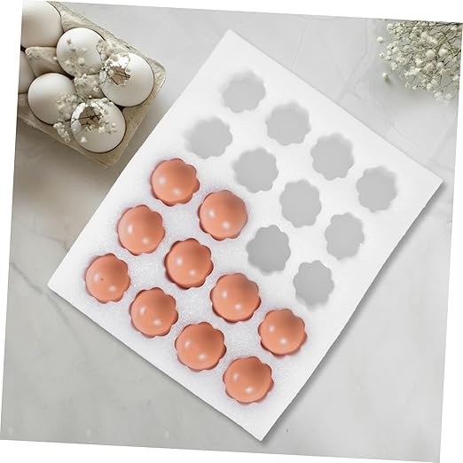 IMIKEYA 1set Egg Carrier Case Shock-resistant Foam Egg Holder for Storage and Transport for Fridge Supermarkets and Farmers Markets