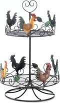Rooster 2 Tier Countertop Rack 10x10x17”