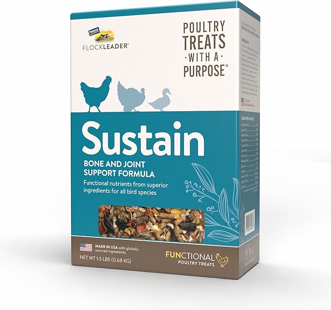 Sustain, Functional Poultry Treats for Bone and Joint Support, 1.5 lb