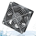 IP67 120mm x 38mm 12v Cooling Fan 2pin Brushless Dual Ball Bearing High Performance Exhaust for Electronics Solar Battery Box RV Refrigerator AV Cabinet