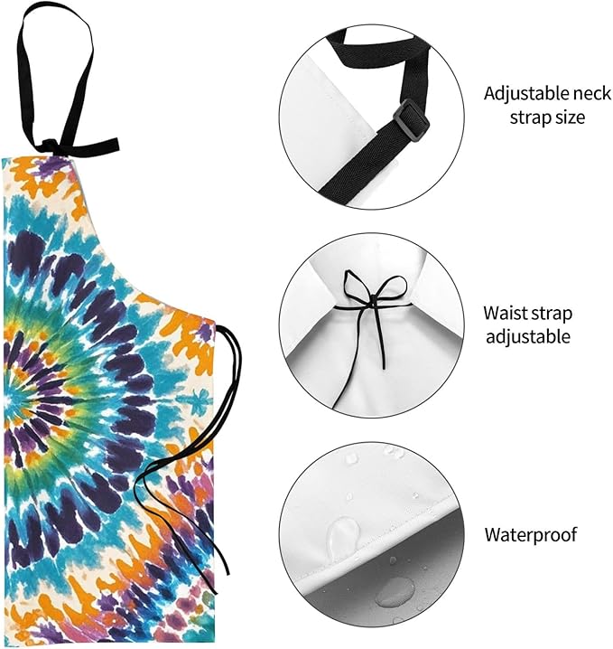 Apron for Women Men Waterproof Adjustable Bib Tractor farm Cooking Aprons Chef Bibs