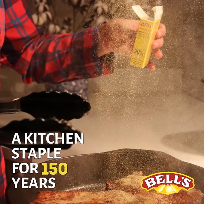 Bell's All Natural Seasoning – 1 oz Box – Classic Salt-Free Poultry Blend – Gluten-Free, Kosher, Non-GMO (Pack of 4)