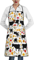 Premium Soft Water-Resistant Apron For Cooking, Gardening, Bbq, Cattle Farm Sanctuary Aprons For Men Women, Unisex Adjustable Waist Work Bib Chef Apron For Kitchen, Cafe, With Pocket