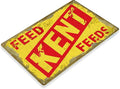 TIN Sign Kent Feeds Retro Rustic Feed Seed Store Farm Barn Sign Retro Wall Home Bar Pub Vintage Cafe Decor, 8x12 Inch