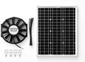 Amtrak Solar Powerful Solar Attic Fan Quietly Cools, Ventilates Exhaust Your House, Garage, Greenhouse, Chicken Coop or RV and Protects Against Moisture Build-up (20, Watts)