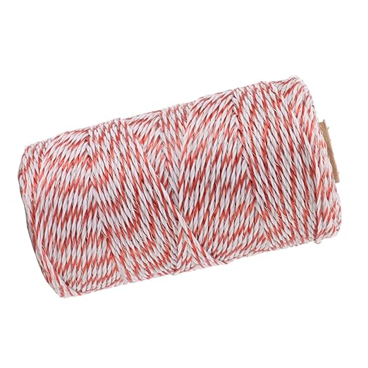 Electric Fence Polywire Rope, Electric Fence Polywire, Stainless Steel Wire Fence Wire, Portable Electric Fence Rope for Farm Ranch