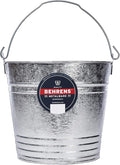Behrens 1214 Hot-Dipped Galvanized Steel Utility Pail, 14-Quart, Gray
