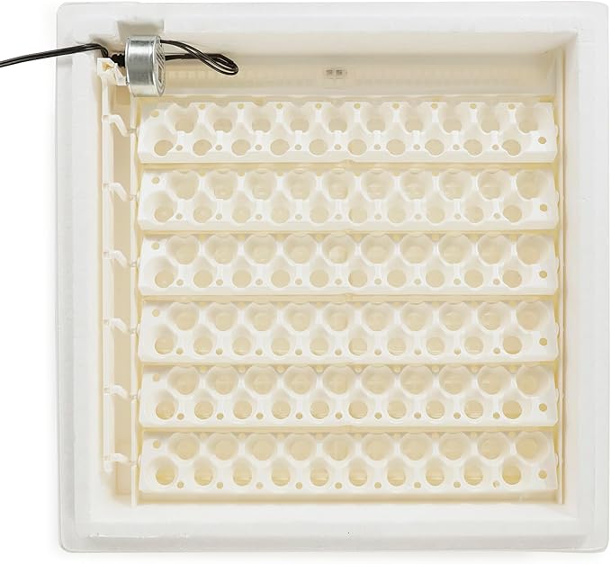 Farm Innovators 6 Pack Quail Rails - 20 Spot Small Egg Trays Only, Fits up to 120 Eggs Total - Compatible with Model 3200 Automatic Egg Turner