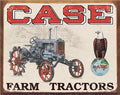Desperate Enterprises Case Farm Tractors - CC High Clearance Tin Sign - Nostalgic Vintage Metal Wall Décor - Made in USA