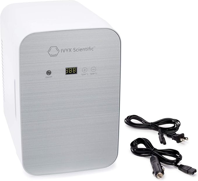 IVYX Scientific 5L Incubator - Precise Temperature Control from 0°C to +55°C, 12V DC / 110V AC