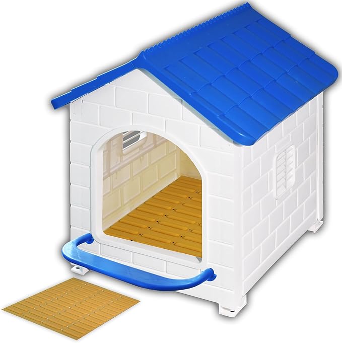 Chicken Nesting Box for Laying Eggs 1/2/3 Pack Large Easy to Assemble Hen Plastic Nesting Box with Washable Nesting Pad for Chicken Coop Wall or Ground Mounted (1 Pack)