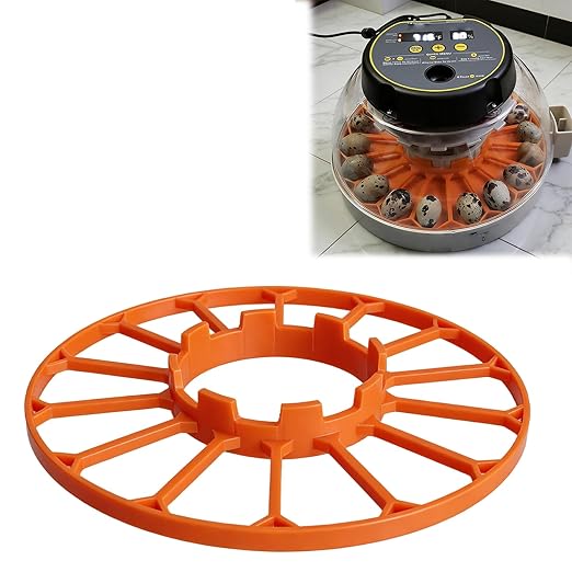 Replacement Egg Turner Tray and Gear Compatible with KEBONNIXS 12 Egg Incubator - Automatic Turner Repair Parts Compatible with This Incubator