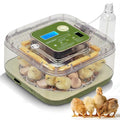Winado Incubators for Hatching Eggs, 12 Egg Incubator with Automatic Egg Turning, Temperature & Humidity Control, Egg Candler, Automatic Water Filling and Day Counter for Eggs Hatching