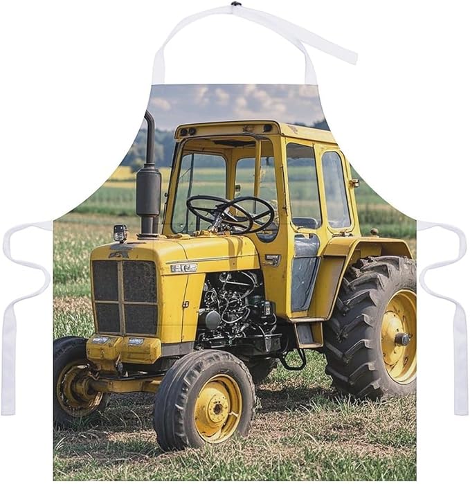 Waterproof Apron Adjustable Bib Aprons with Pockets Smiling Apron Kitchen Aprons for Women Men