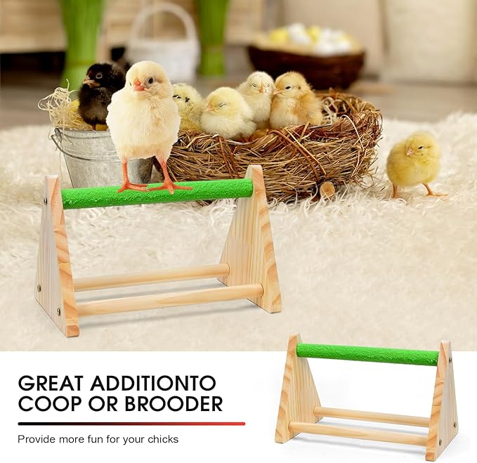 Chicken Brooder Box,Chick Starter Kit with Chicken Brooder Heating Plate, Chick Perch, Flip Top Poultry Feeder, Baby Supplies for Baby Chicks, Duck and Quail