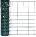 Fencer Wire 16 Gauge Green Vinyl Coated Rabbit Guard Fence, Poultry Fencing Wire Roll for Garden Yard Vegetable Plant, Protecting Against Rabbits, and Other Small Animals Damage (24 in. x 50 ft.)