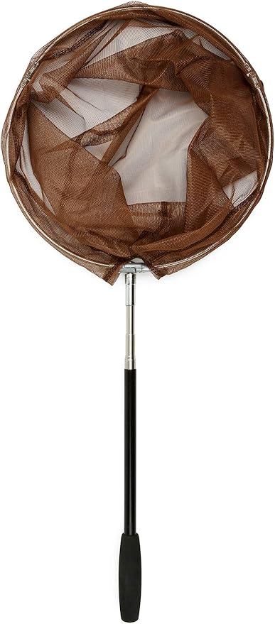 RESTCLOUD Bait Net and Fishing Landing Net with Telescoping Pole Handle Extends to 59 inches