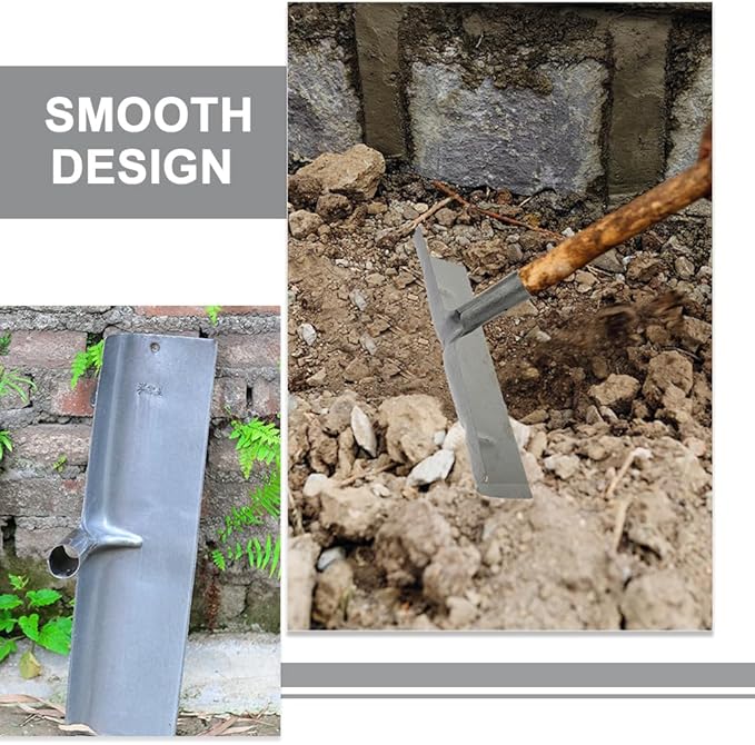 Yardwe Slurry Scraper Cleaning Shovel Chicken Coop Cleaning Tools Shovel Flat for Landscaping Farm Dung Metal Farm Heavy Loft Spatula Board Rake Poultry