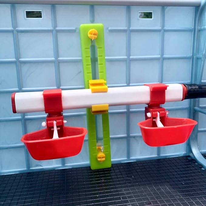 Hatching Time 9.5" Chick Brooders – Stackable or 2-Section Options with Automatic Heating, Modular Design, Easy to Clean, Ideal for Quail, Pheasant, and Baby Chicks (5 Layer)
