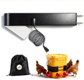 1 PCS Chicken Water Heater for Winter, 40W Safe Thermo Bucket Belt Heated Strapr Fits Most 2-5 Gallon Chicken Waterer, Energy Efficient Freeze Protection for Poultry Livestock+1 Bag