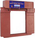 Auto Chicken Coop Door, Smart Solar Automatic Chicken Coop Door IP45 for Duck for Poultry (Antique Bronze)