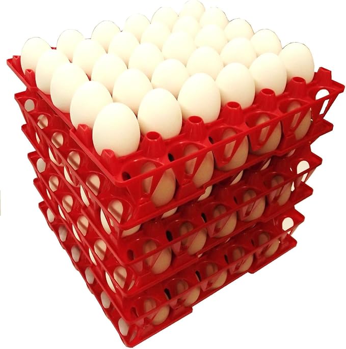 Rite Farm Products 96 30 Egg Poly Chicken Trays Shipping Carton Poultry Flat