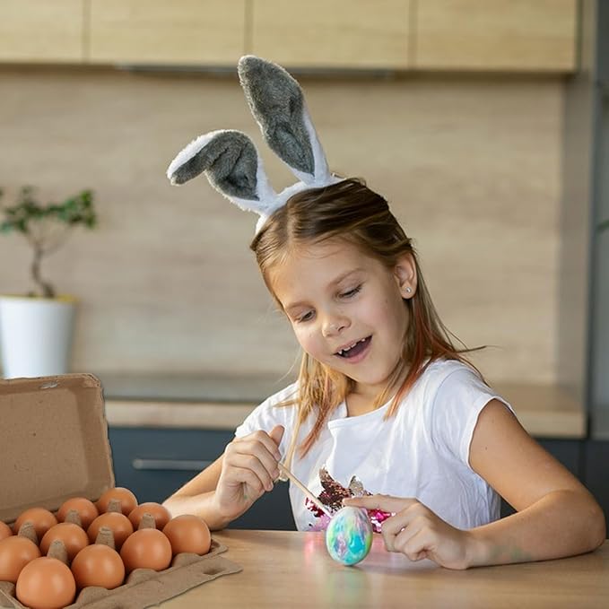30 Pack Egg Cartons 12 Count, 3x4 Egg Cartons Cheap Bulk Holds Up to 12 Eggs, Sturdy Design Made from Recycled Cardboard