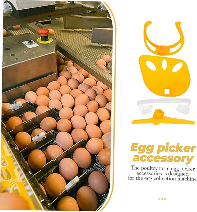 1set Farm Egg Picker Parts Egg Collection Machine Accessory Holder Clips for Chicken