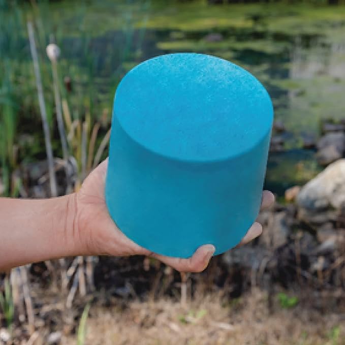 Kasco Macro Zyme Time Release Block Beneficial Bacteria Pack of 2 | Muck Remover for Ponds & Lakes | Non-Chemical Lake & Pond Treatment for Eliminating Sludge & Odors | Treats Up to 6 acre-feet 12 lb.