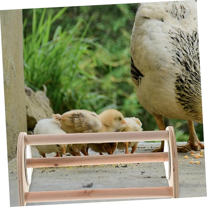 Balacoo Chick Perch Roosting Bars Wooden Chicken Coop Perch for Hens and Chicks Indoor Outdoor Use Promotes Activity and Healthy Growth Portable and Versatile Brooder Stand