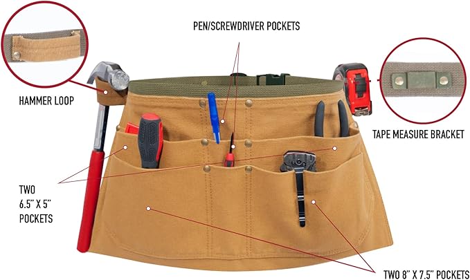 Rothco Canvas Waist Work Apron