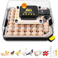 Sailnovo 48 Egg Incubator for Hatching Eggs with Auto Egg Turning, Precision Temp & Humidity Control, 360°Viewing, Egg Candler, Incubator for Chicken Eggs/Duck/Quail,Ideal for Farm/School/Lab,Gray