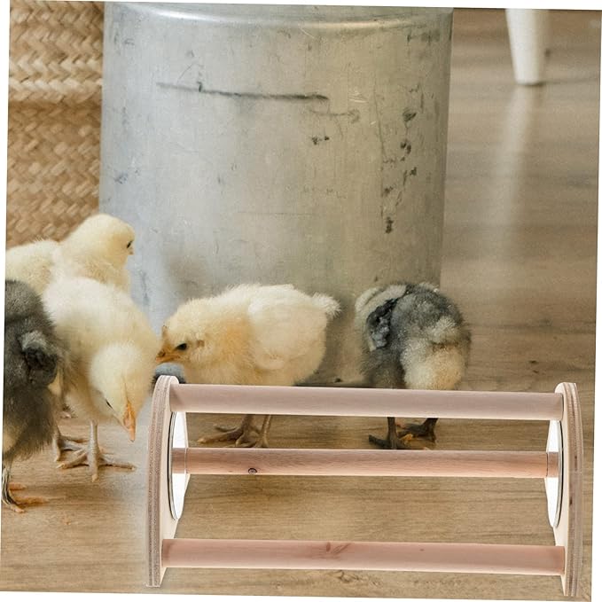 BESPORTBLE Strong Chicken Roosting Bar Chick Perch Wooden Chick Perch Stand Bird Training Stand