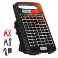 10 Miles Solar Electric Fence Charger,Output 0.18J Electric Fence Charger,24-Hour Uninterrupted Protection Solar Fence Charger,Solar Fence Energizerr That can Work for 14 Days Without Sunlight